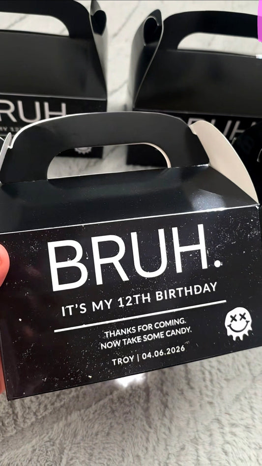 Bruh Theme Party Box