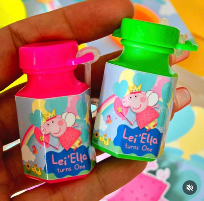 Pink Piggy Birthday Party Box | Personalised Kids Birthday Party Favours Australia