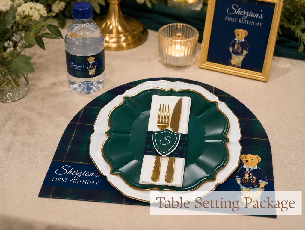 Party Table Setting Package