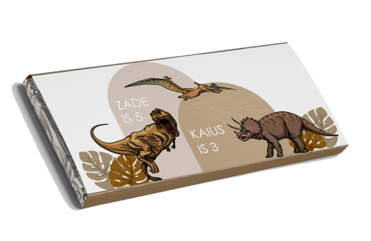 Aesthetic Dinosaur Chocolate Bar