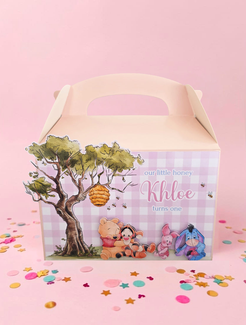 Baby Winnie the Pooh Theme Party Box