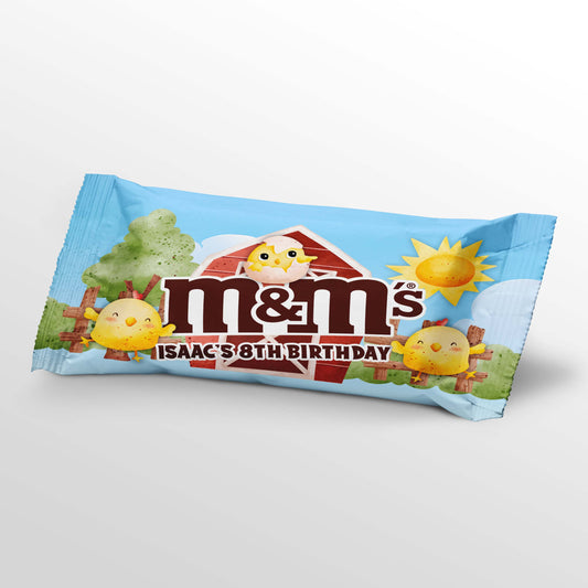 Chicken Farm Themed M&M's