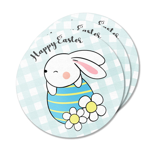 Easter Blue Bunny Stickers Pack