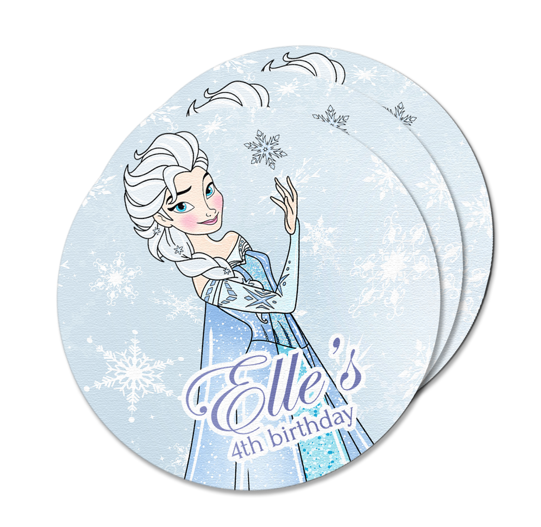 Elsa Inspired Watercolour Frozen Design Stickers Pack – Summer Print ...