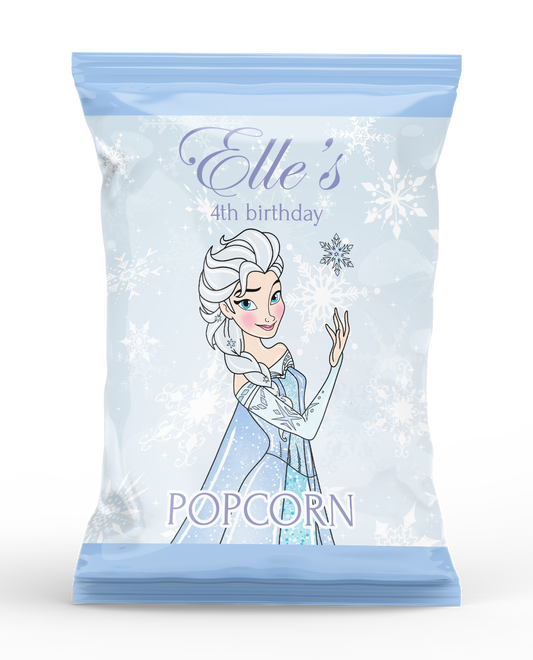 Elsa Popcorn Frozen – Summer Print & Party