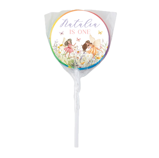 Fairy Butterfly Theme Lollipops -12pk