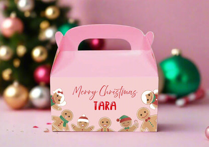 Gingerbread Friends Christmas Party Box