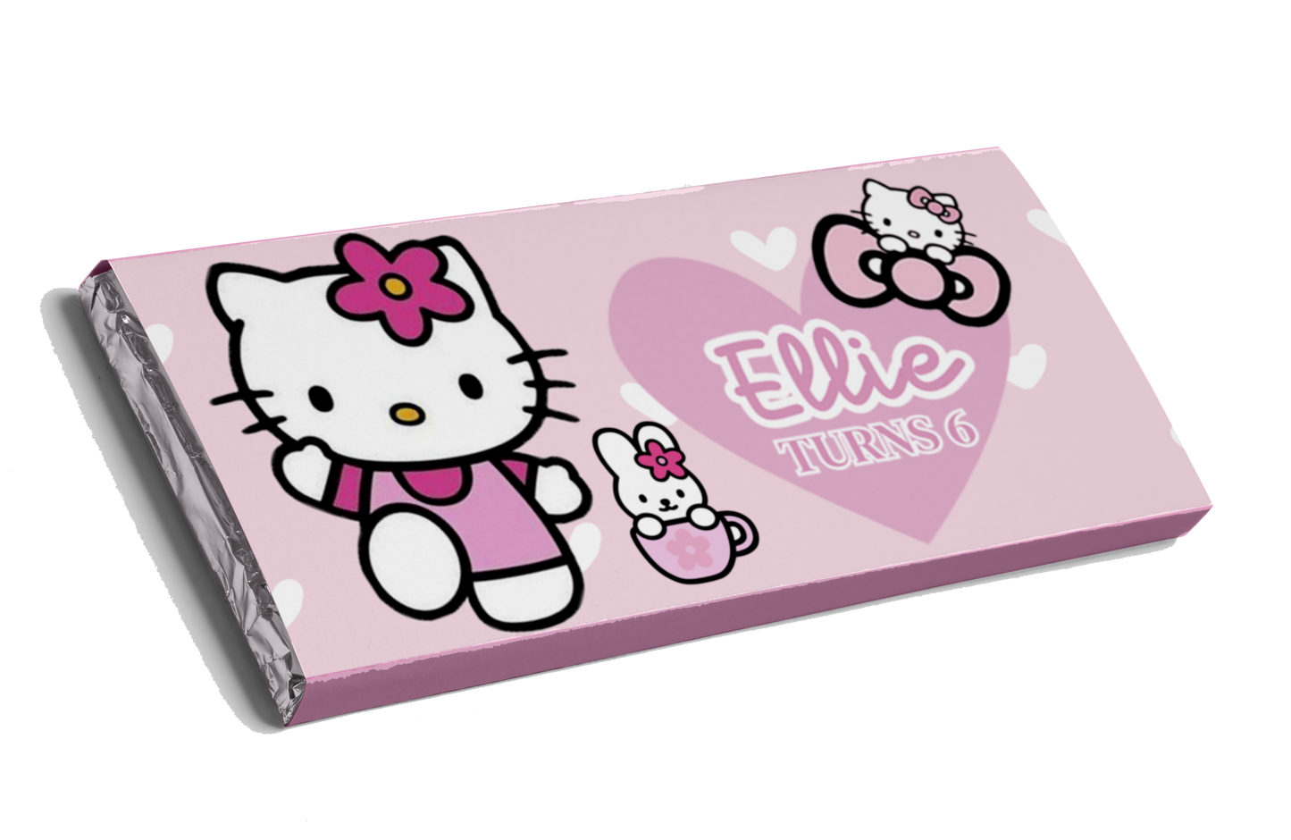 Cute Kitty Theme Chocolate Bar