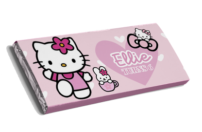 Cute Kitty Theme Chocolate Bar