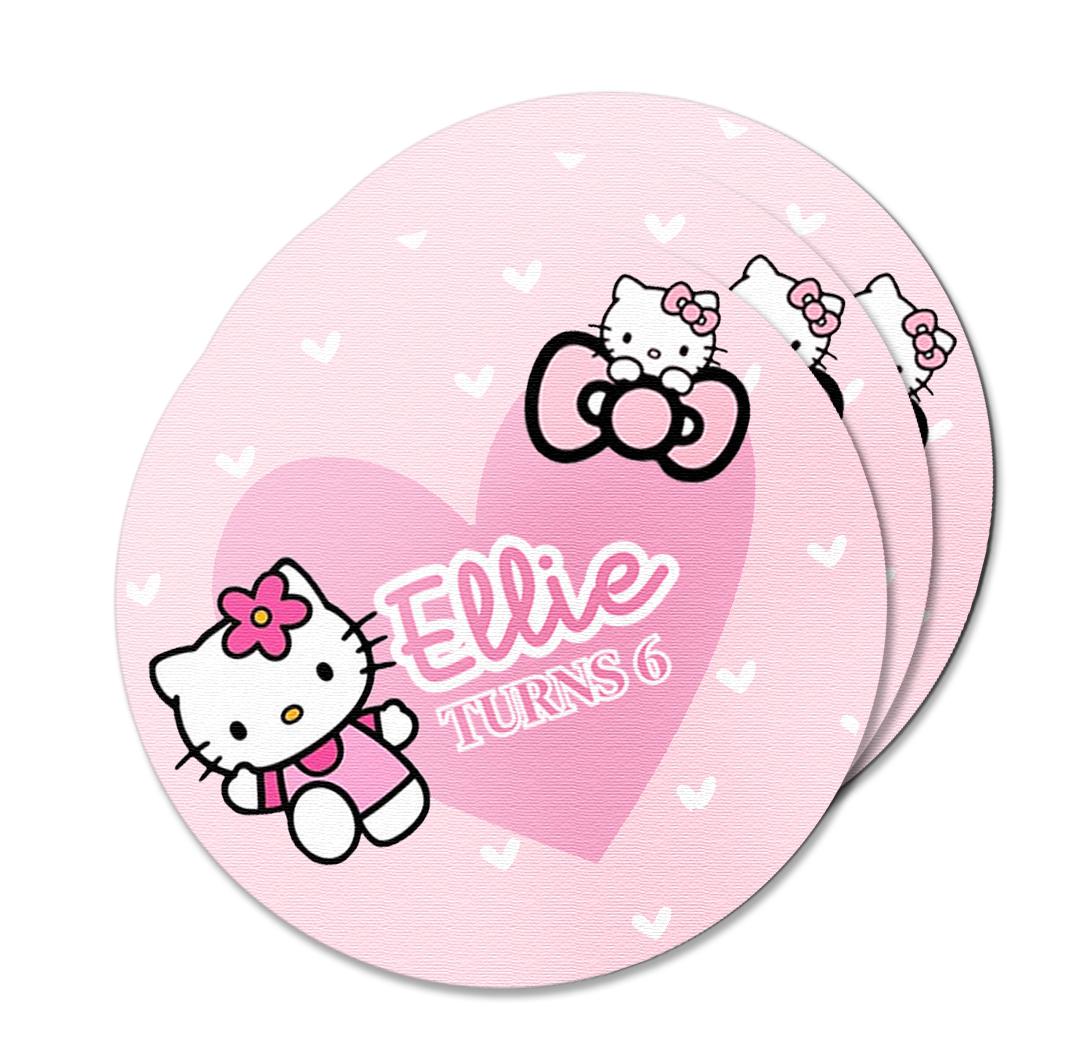 Cute Kitty Theme Stickers Pack