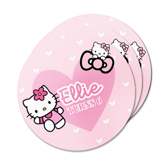 Cute Kitty Theme Stickers Pack