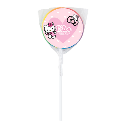 Cute Kitty Theme Lollipops -12pk