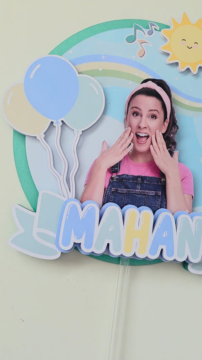 Ms Rachel Theme Cake Topper