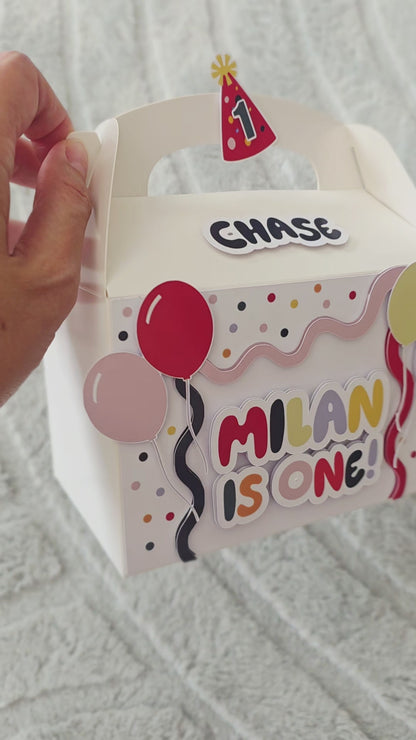 Fun to be One Party Box – Personalised Birthday Party Favours
