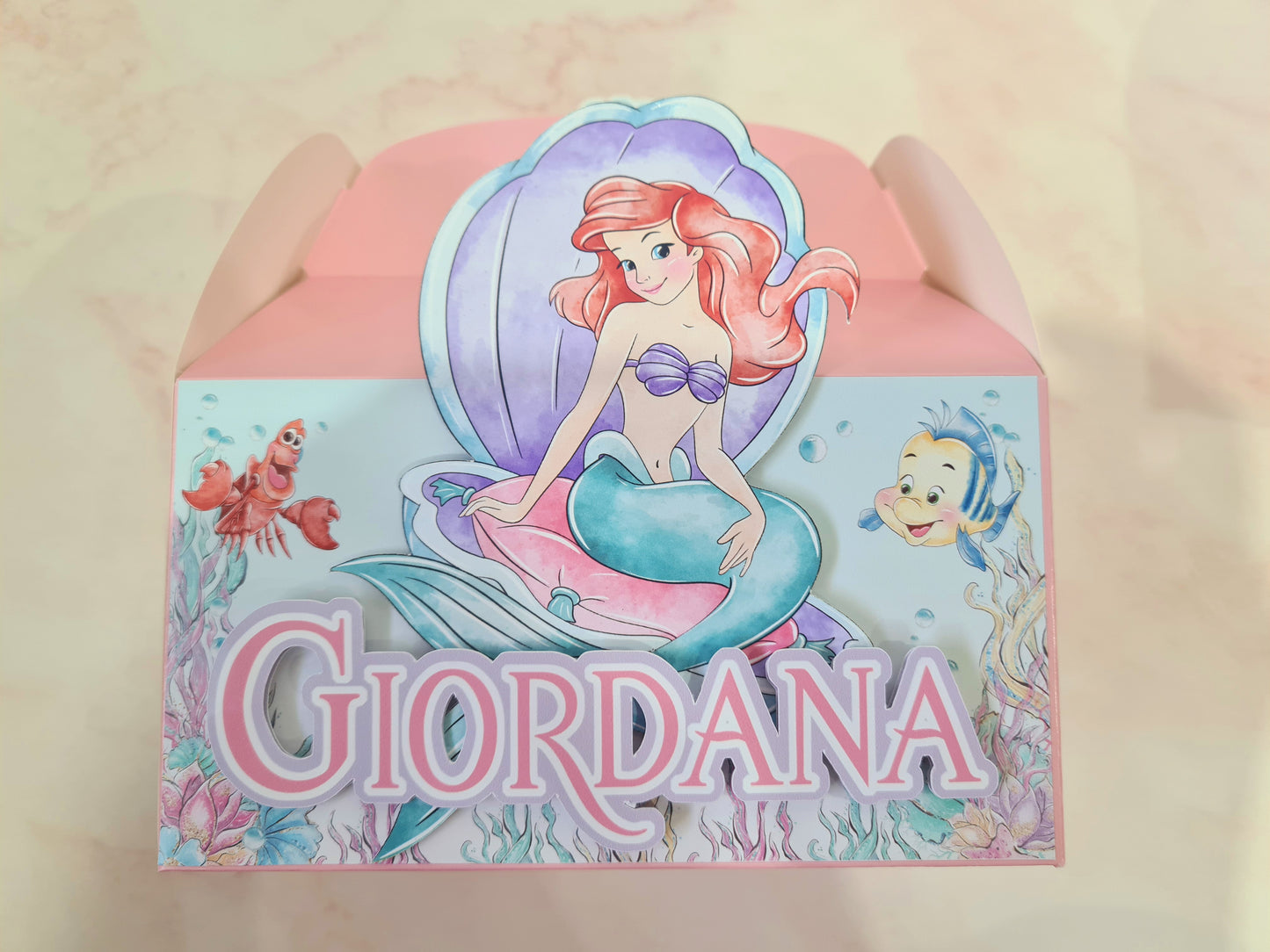 The Little Mermaid 3D Design Party Box