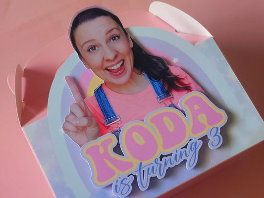 Ms Rachel Theme Party Box