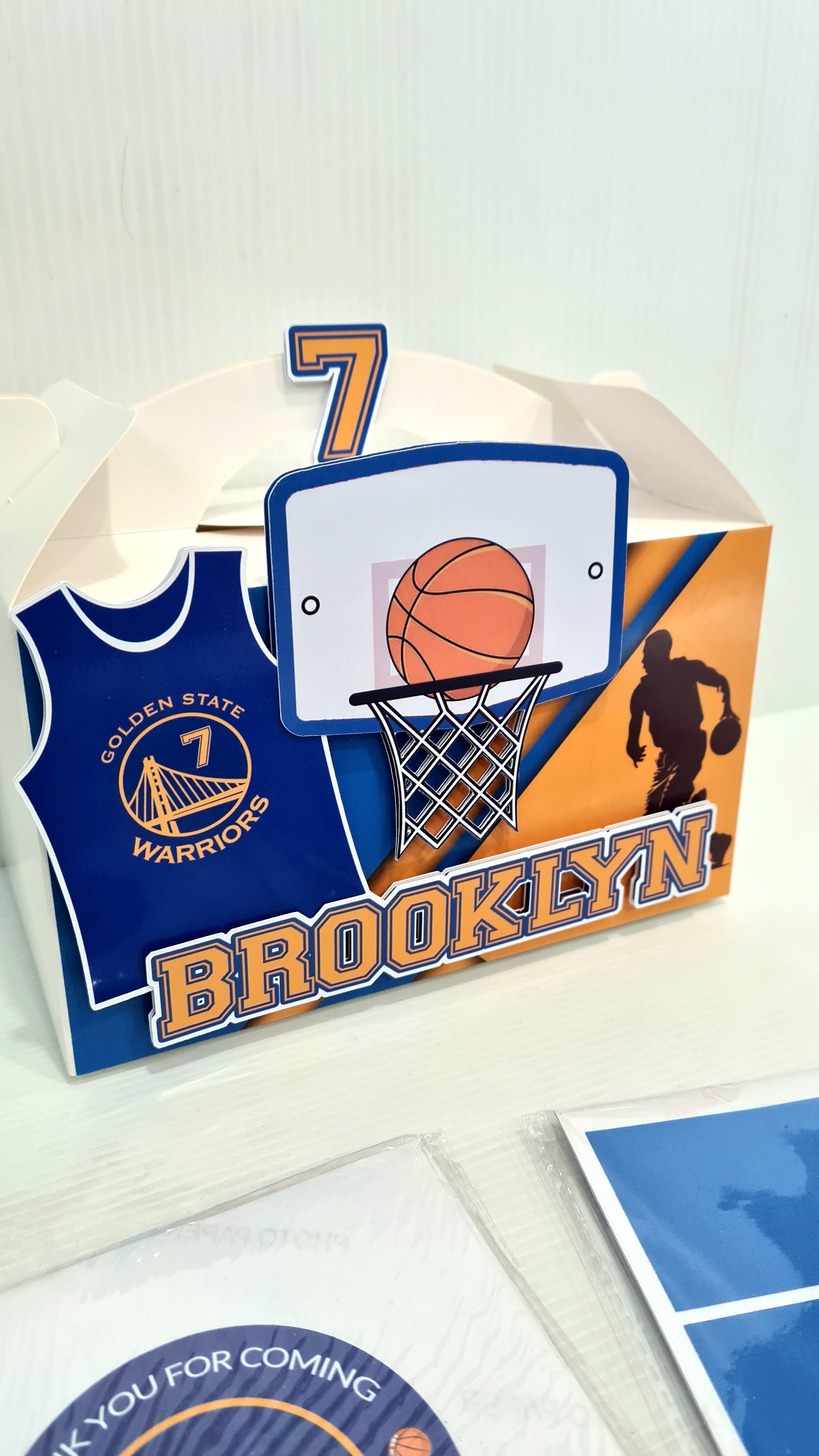 Basketball Theme Party Box