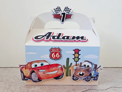 Cars Theme Favour Party Box