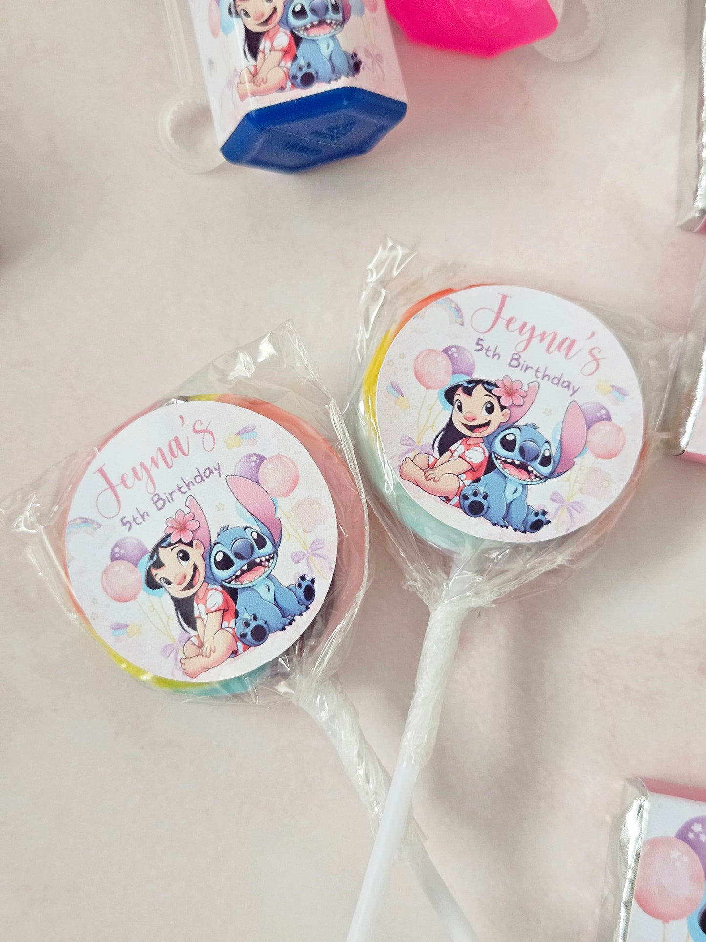 Lilo & Stitch Pastel Theme Favour Party Box