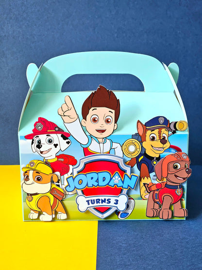 Paw Party Favour Box