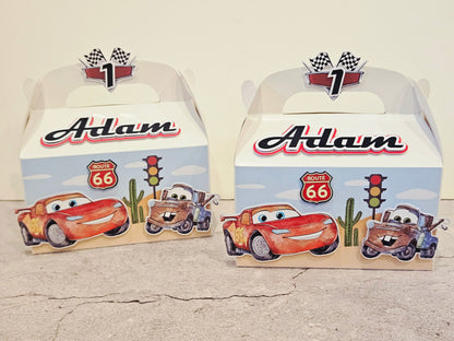 Cars Theme Favour Party Box
