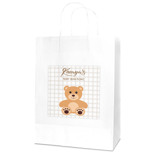Teddy Bear Theme Bag/Box Labels (Pack of 6)