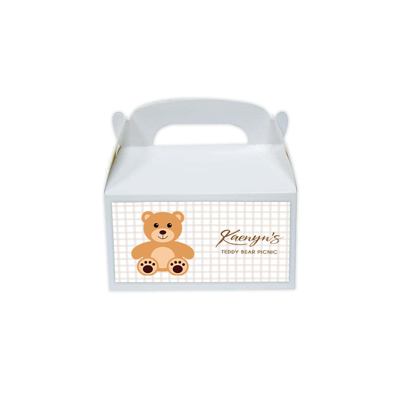 Teddy Bear Theme Bag/Box Labels (Pack of 6)