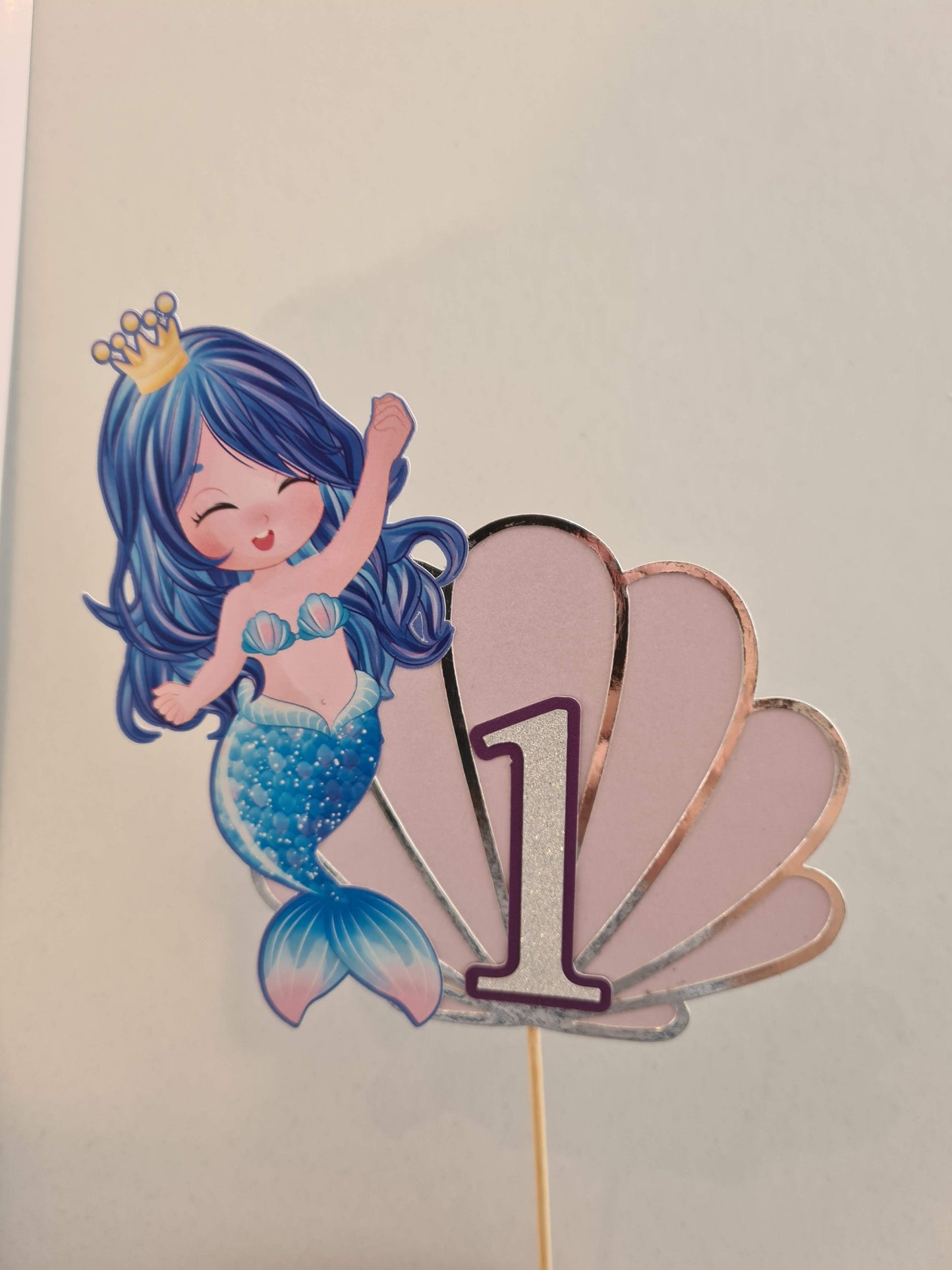 Mermaid Character Cake Topper