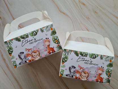 Jungle Animals Party Box