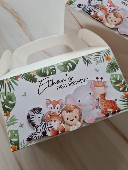 Jungle Animals Party Box