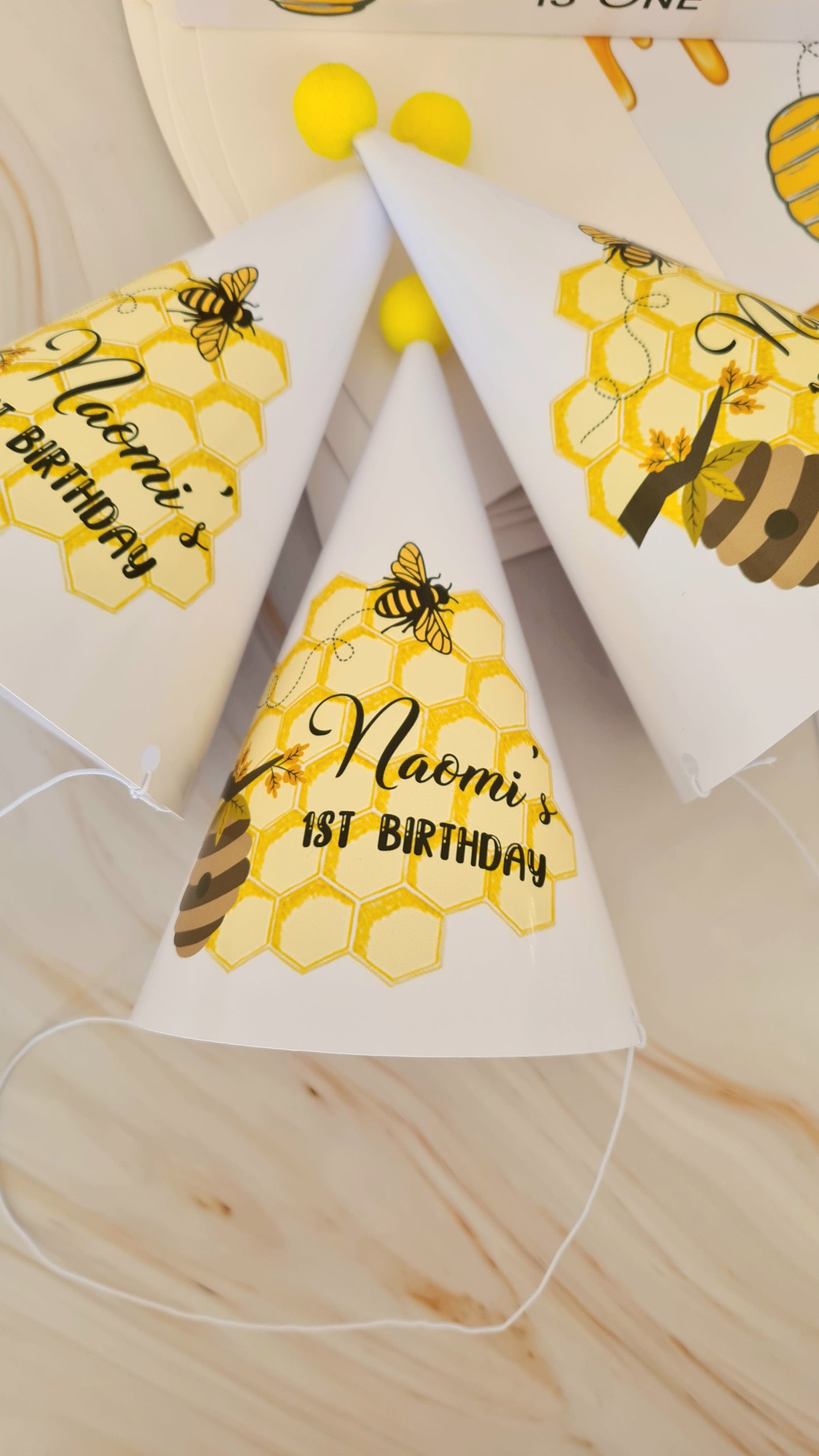 Bumble Bee Party Hat