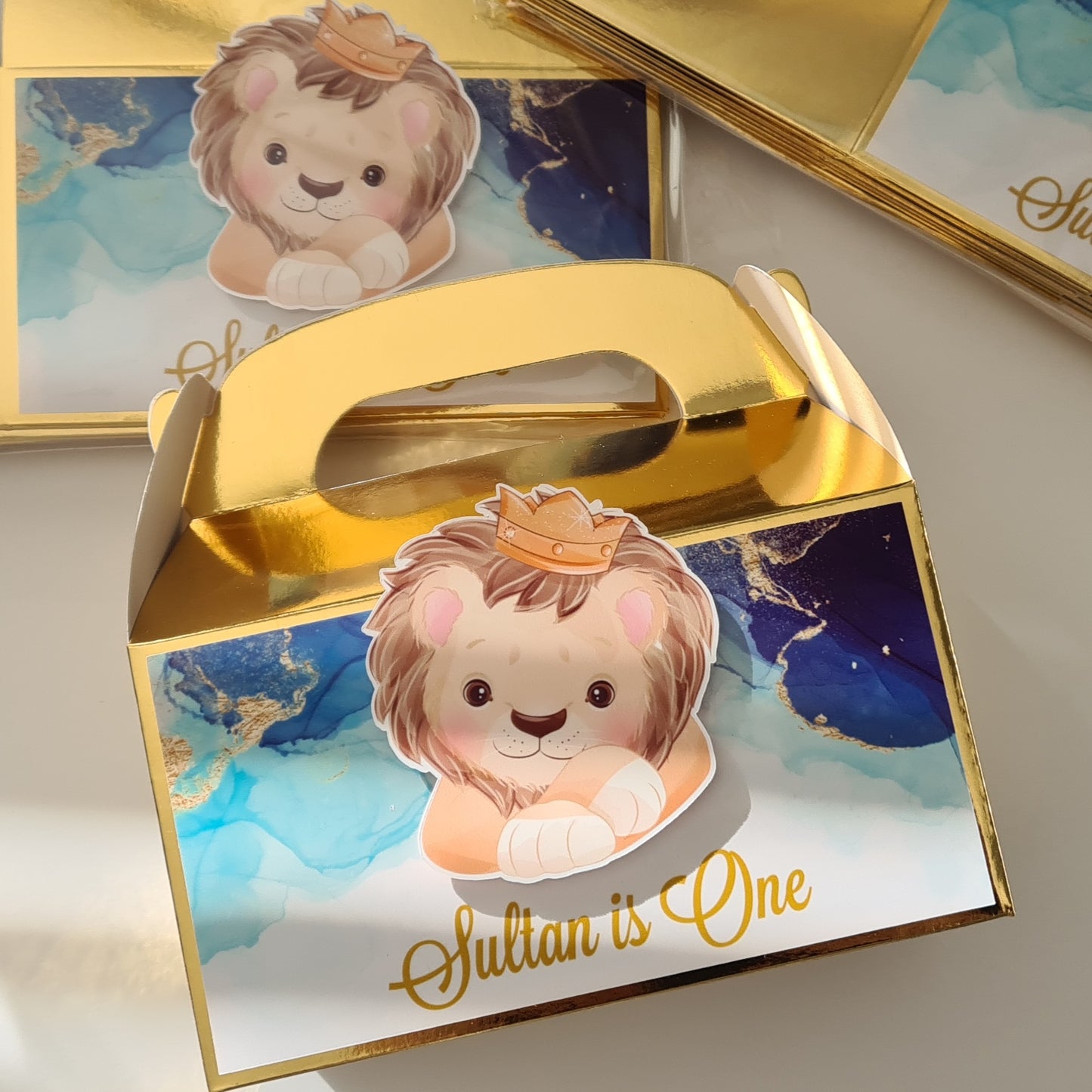 Lion Themed Party Box