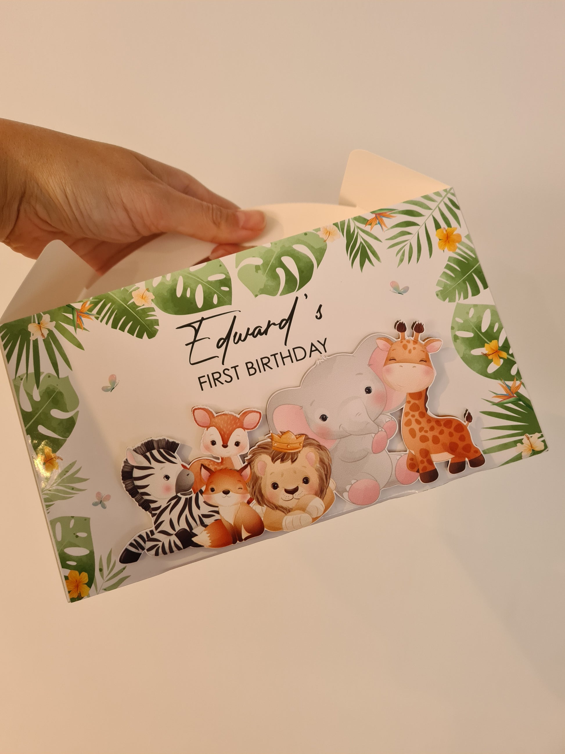 Jungle Animals Party Box