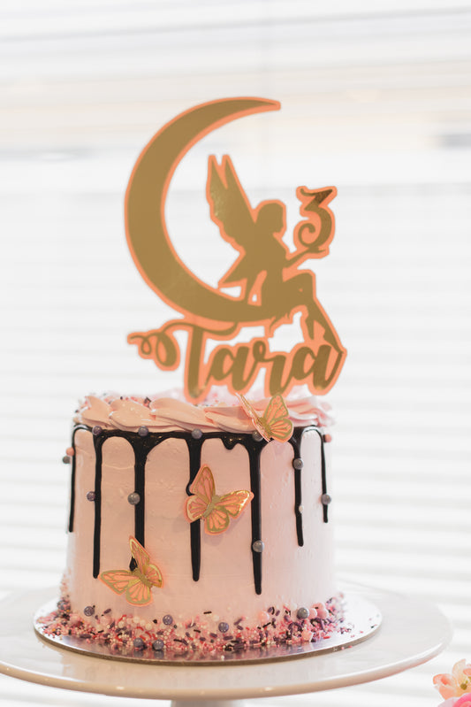 Custom Fairy Cake Topper