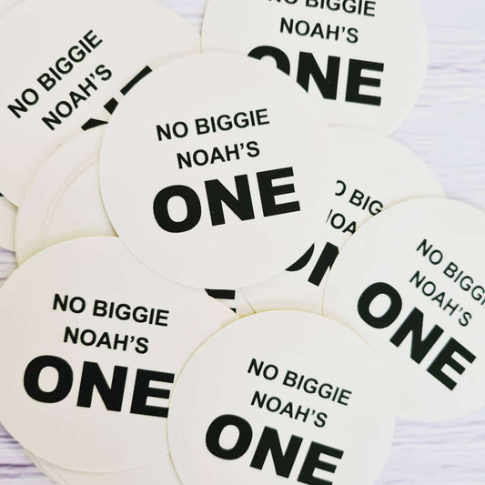 Notorious Big / No Biggie Party Stickers Pack