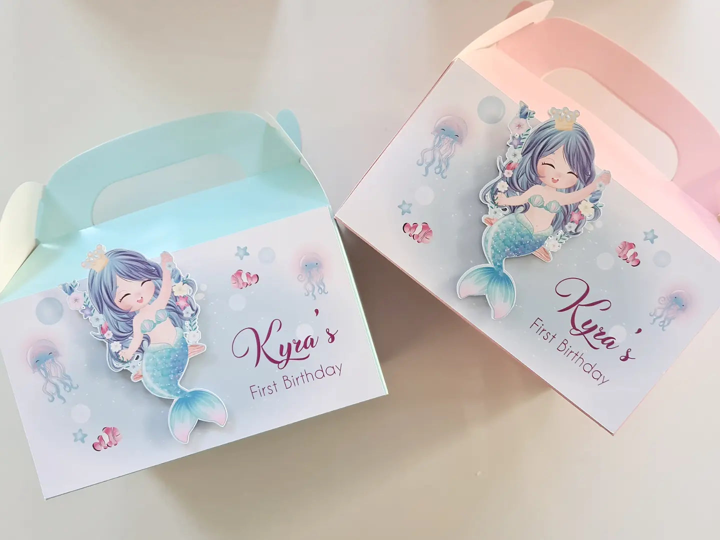 Cute Mermaid Theme Party Box