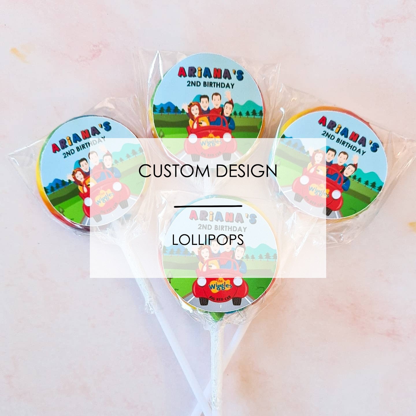 Custom Design Lollipop (each)
