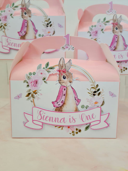 Pink Peter Rabbit Party Box