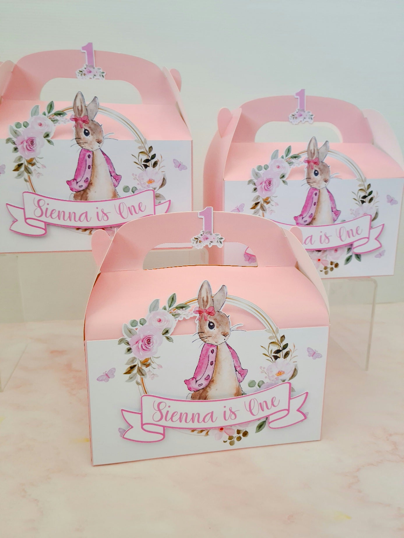 Pink Peter Rabbit Party Box