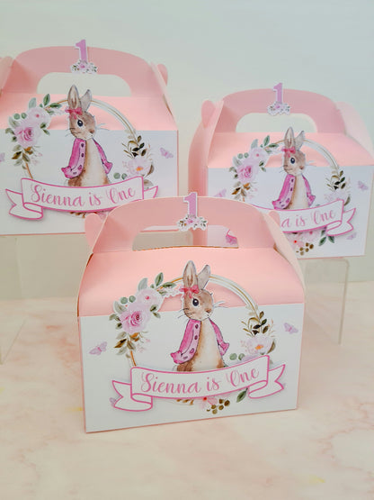 Pink Peter Rabbit Party Box