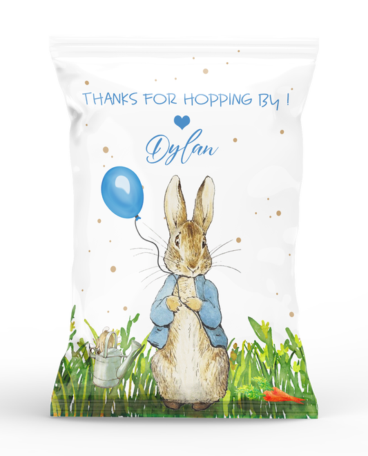 Peter Rabbit Popcorn Bag Blue Peter Rabbit