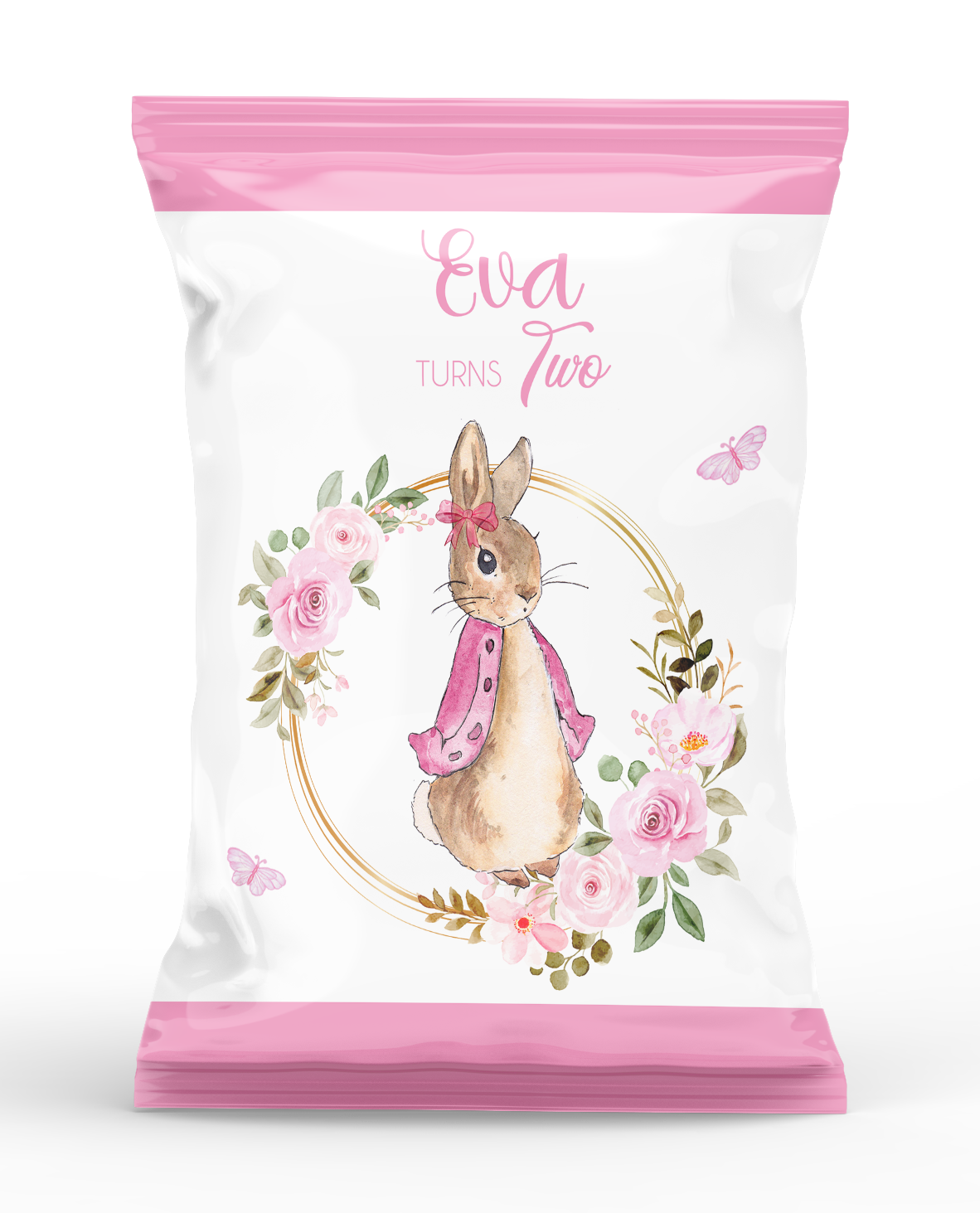 Peter Rabbit Popcorn Bag Pink Peter Rabbit