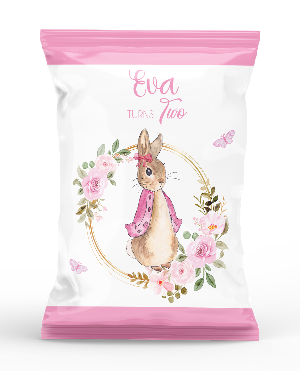 Peter Rabbit Popcorn Bag Pink Peter Rabbit – Summer Print & Party