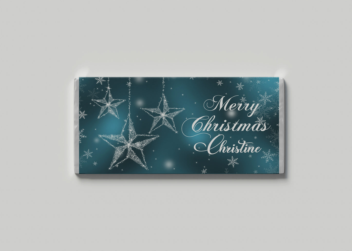 Christmas Stars Chocolate Bar