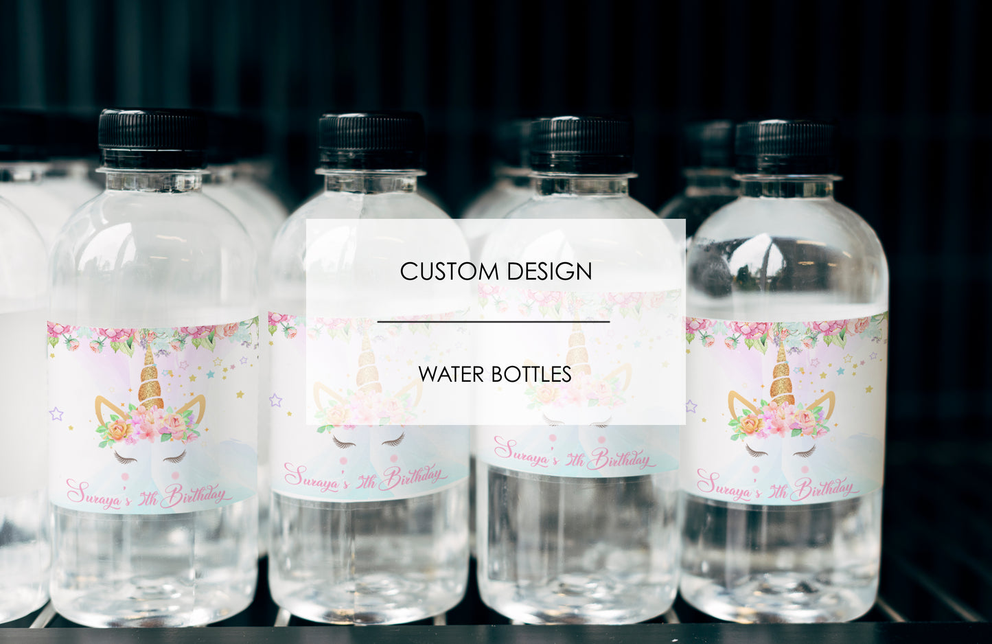 Bottle Labels (12pk) - Custom Design