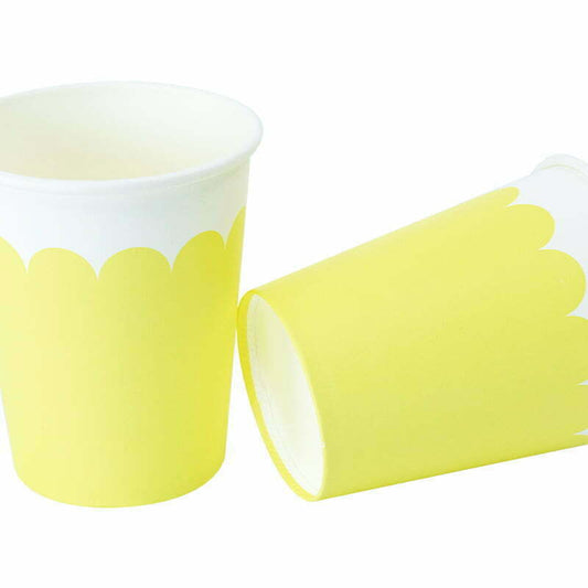 YELLOW PAPER CUPS

(8pk)