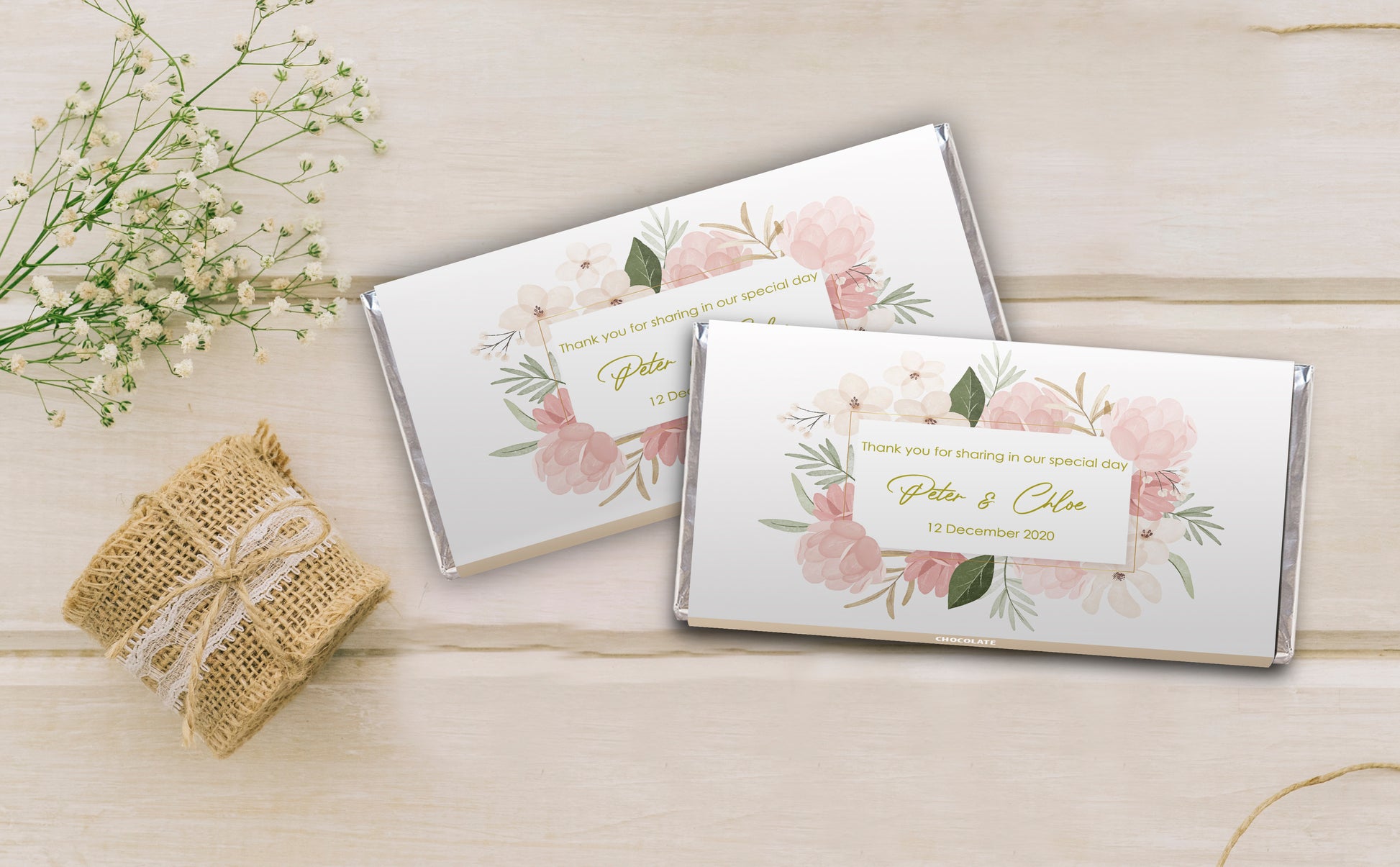 Upload Your Own Design Chocolate Bars